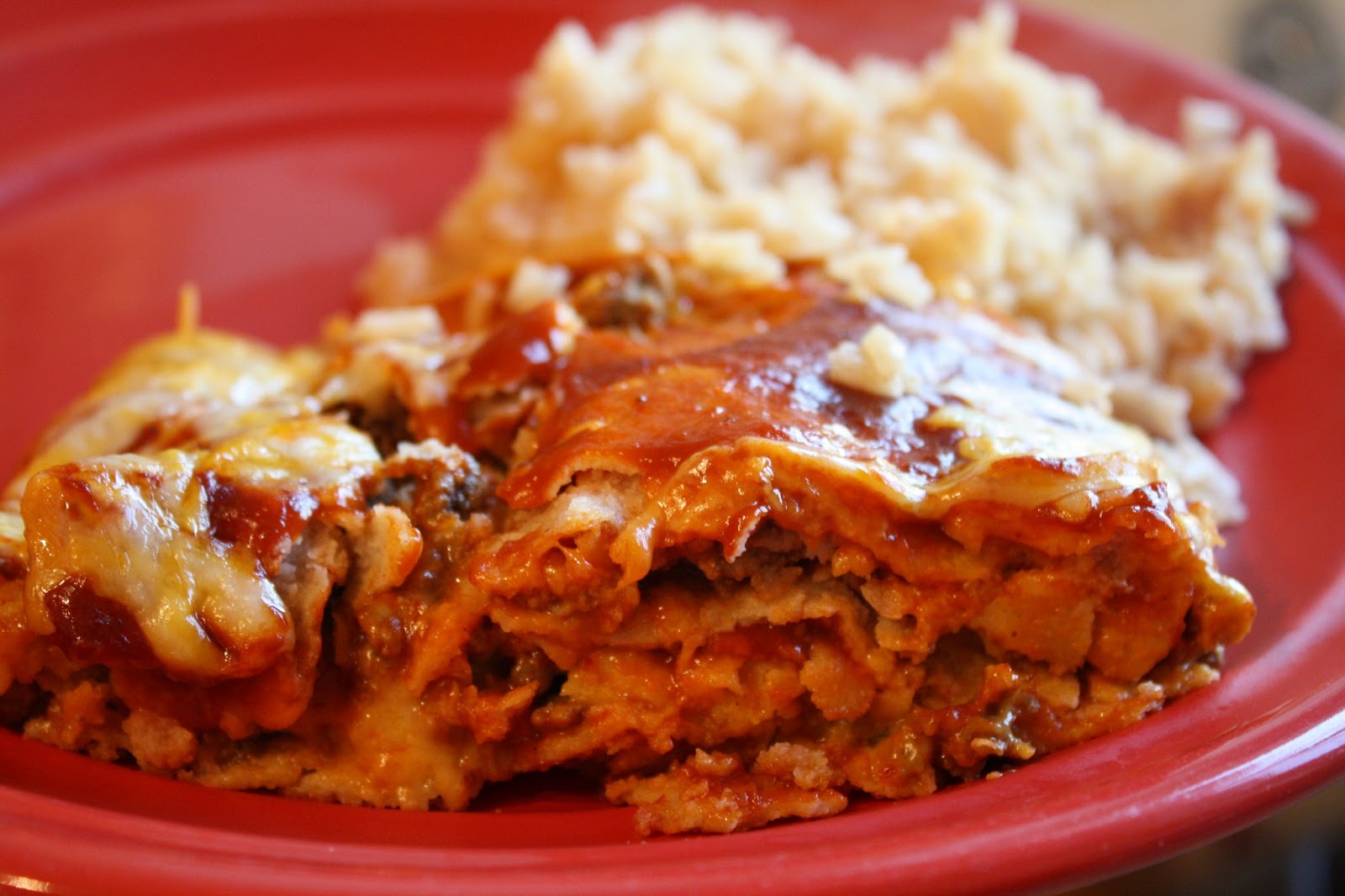 Sunny Simple Life Easy Enchilada Pie